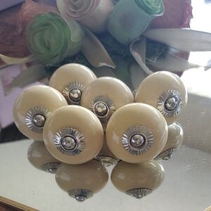 COPY - P15 Pastel Yellowr Decorative Knobs
